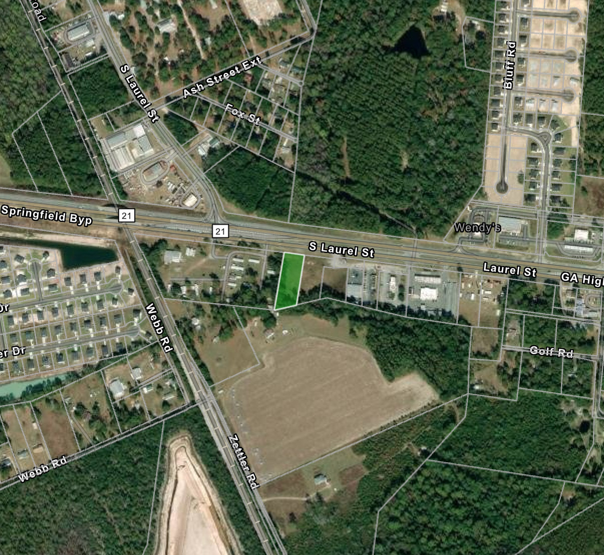 S Hwy 21, Springfield, GA à vendre Aérien– Image 1 sur 2