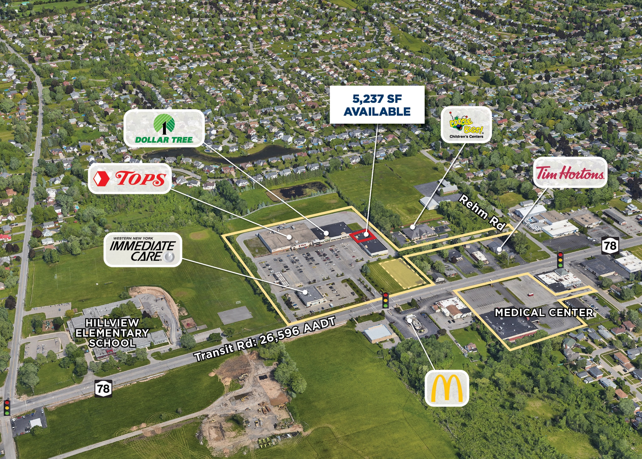 6363-6375 Transit Rd, Lancaster, NY à louer Photo de l’immeuble– Image 1 sur 1