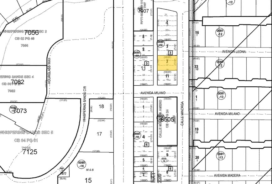 5032 Calle Minorga, Sarasota, FL à louer - Plan cadastral – Image 2 sur 14
