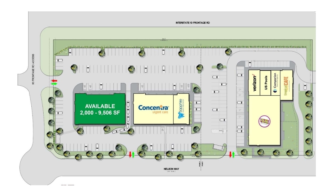 I-10 & Pin Oak Rd, Katy, TX à louer Plan de site– Image 1 sur 1
