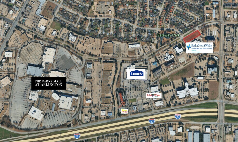 750 W Arbrook Blvd, Arlington, TX à vendre - Photo principale – Image 1 sur 1