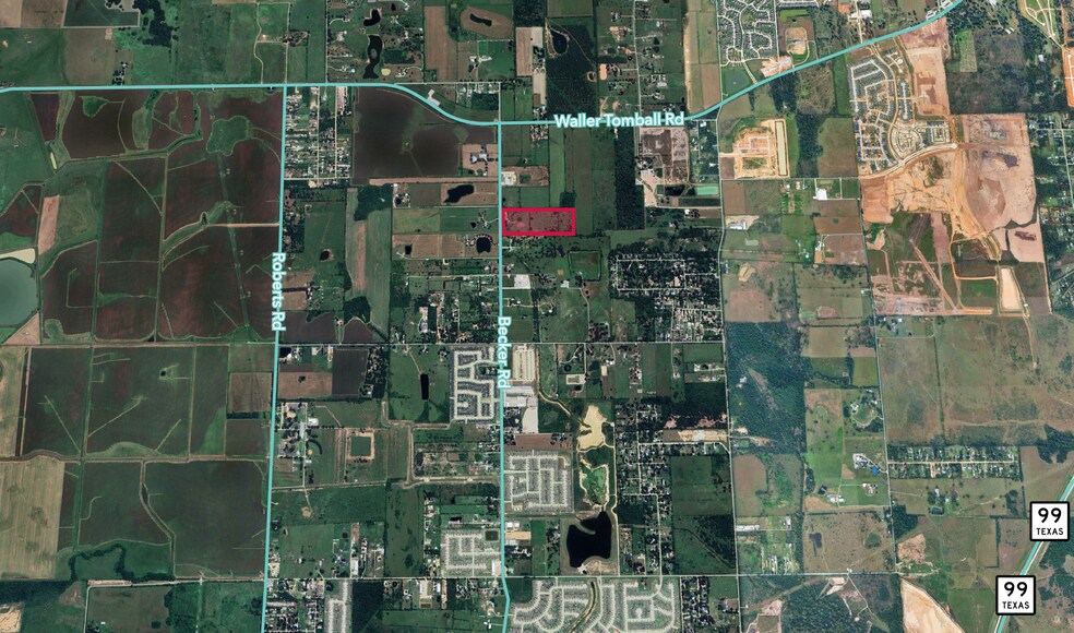 19522 Becker Rd, Hockley, TX à vendre - Aérien – Image 2 sur 3