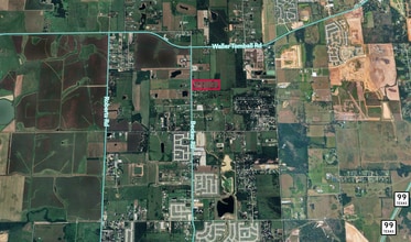 19522 Becker Rd, Hockley, TX - Vue aérienne  vue de carte - Image1