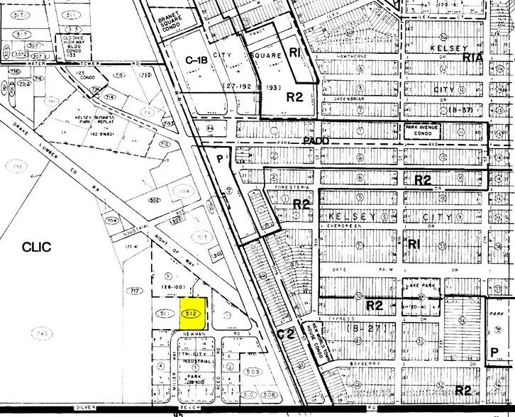 210 Newman Rd, Lake Park, FL à vendre - Plan cadastral – Image 2 sur 9