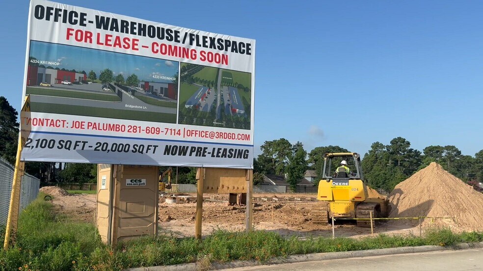 4333-4334 Kreinhop Rd, Spring, TX à louer - Vidéo sur l’annonce professionnelle – Image 2 sur 22