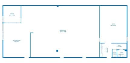 4332 Central Ave, Hot Springs, AR à louer Plan d’étage– Image 2 sur 2