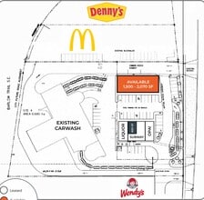 4575 25 St SE, Calgary, AB à louer Plan de site– Image 2 sur 2