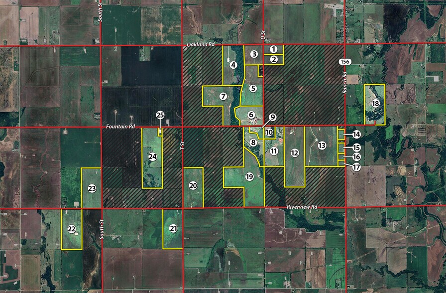 6151 E Fountain Rd, Ponca City, OK à vendre - Plan cadastral – Image 2 sur 176