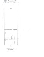 3511 Pinemont Dr, Houston, TX à louer Plan d’étage– Image 1 sur 1