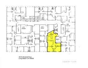 3816 Woodruff Ave, Long Beach, CA à louer Plan de site– Image 1 sur 1