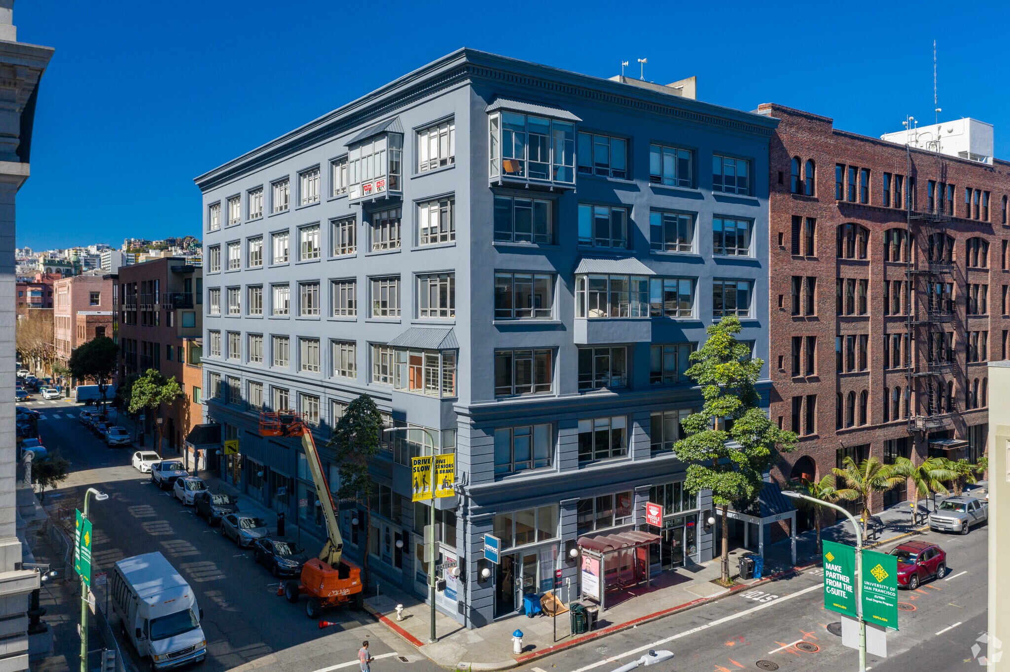 603-615 Battery St, San Francisco, CA à louer Photo de l’immeuble– Image 1 sur 8