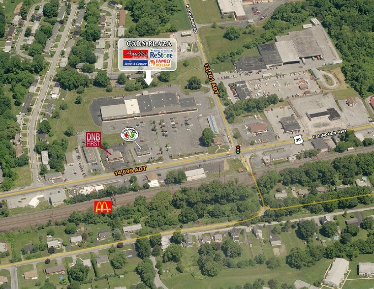 1847-1851 E Lincoln Hwy, Coatesville, PA à louer - Photo principale – Image 2 sur 6