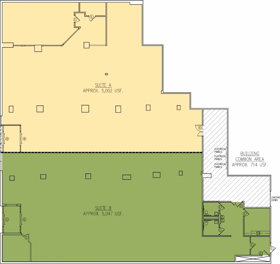13 E Gay St, West Chester, PA à louer Plan d’étage– Image 1 sur 4