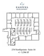 270 Northpointe Pky, Amherst, NY à louer Plan d’étage– Image 1 sur 2