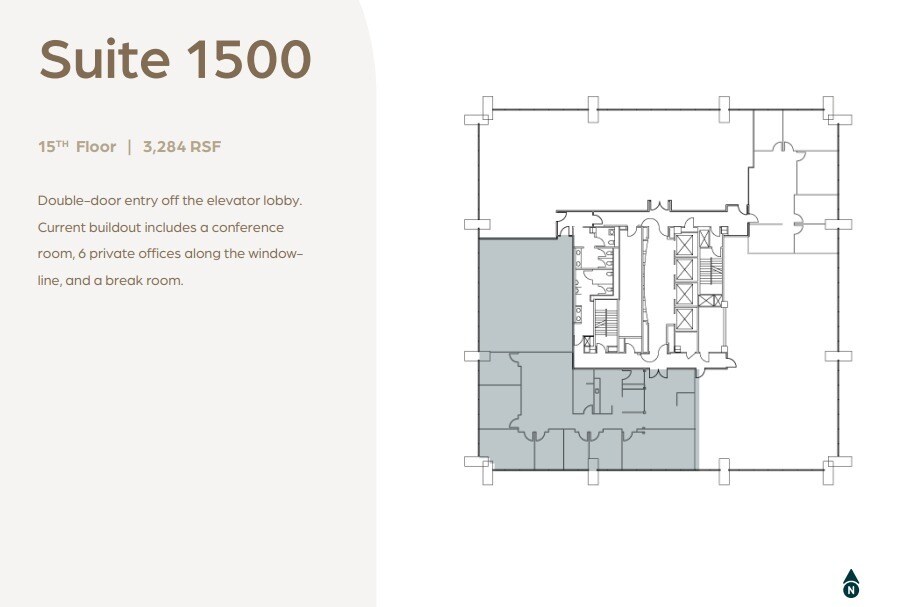 600 B St, San Diego, CA à louer Plan d’étage– Image 1 sur 1