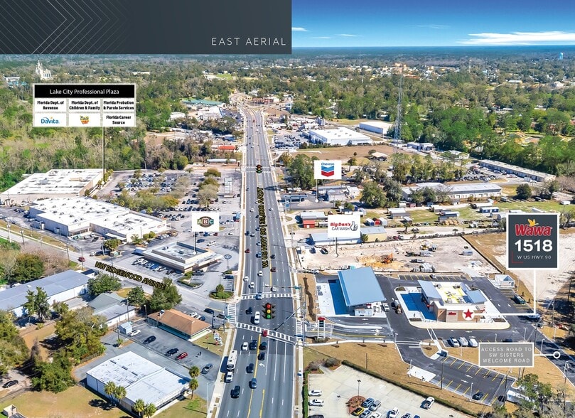 1518 U.S. Highway 90, Lake City, FL à vendre - Aérien – Image 2 sur 7