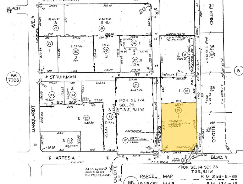 17316 Edwards Rd, Cerritos, CA à louer - Plan cadastral – Image 3 sur 5