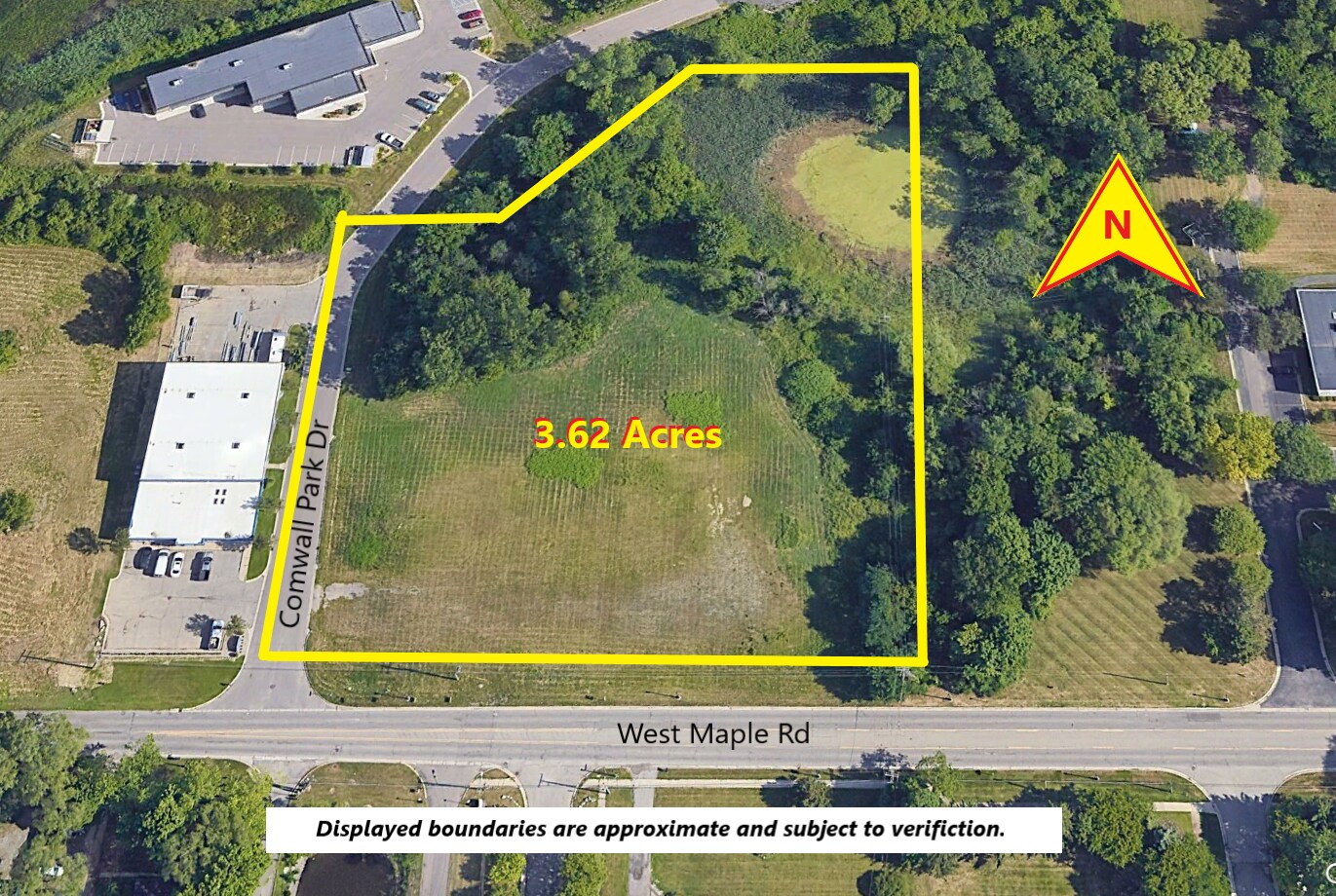 1400 W Maple Rd, Walled Lake, MI à vendre Aérien– Image 1 sur 4