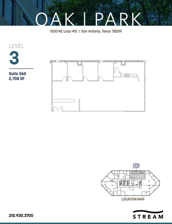 1020 NE Loop 410, San Antonio, TX à louer Plan d’étage– Image 1 sur 1