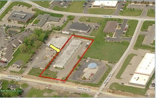 10489 Grand River Rd, Brighton, MI à louer - Aérien – Image 2 sur 6