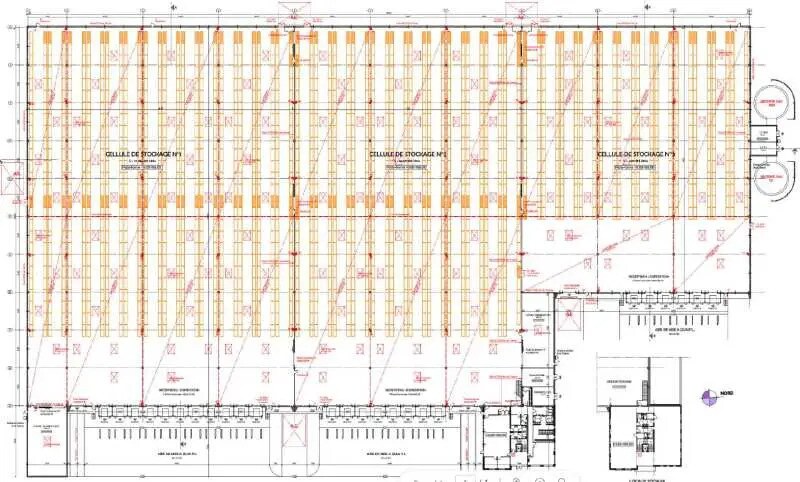 Industriel/Logistique dans Ennery à louer - Plan d’étage – Image 2 sur 5