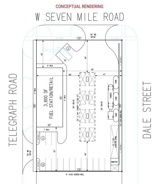 19050 Telegraph Rd, Detroit, MI à vendre - Autre – Image 3 sur 4