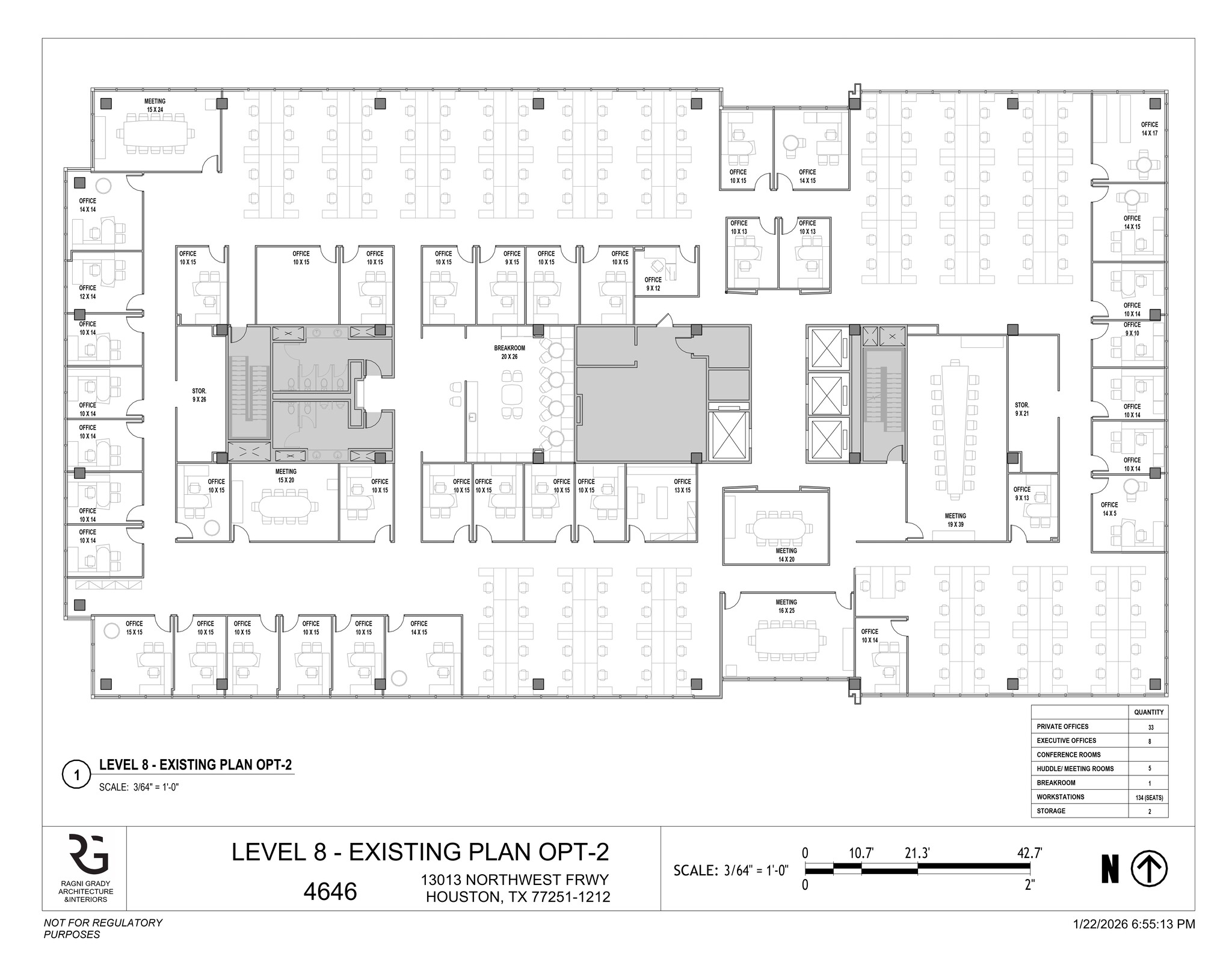 4646 W Sam Houston Pky N, Houston, TX à louer Plan de site– Image 1 sur 1