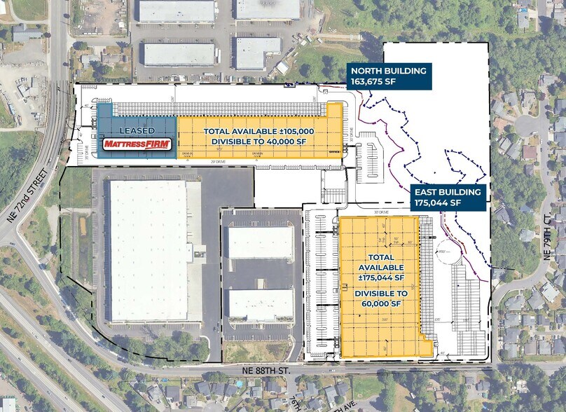 9213 NE 72nd Ave, Vancouver, WA à louer - Plan de site – Image 3 sur 9