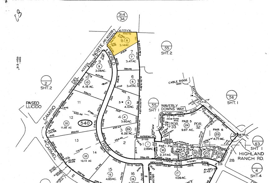12395 World Trade Dr, San Diego, CA à louer - Plan cadastral – Image 2 sur 4