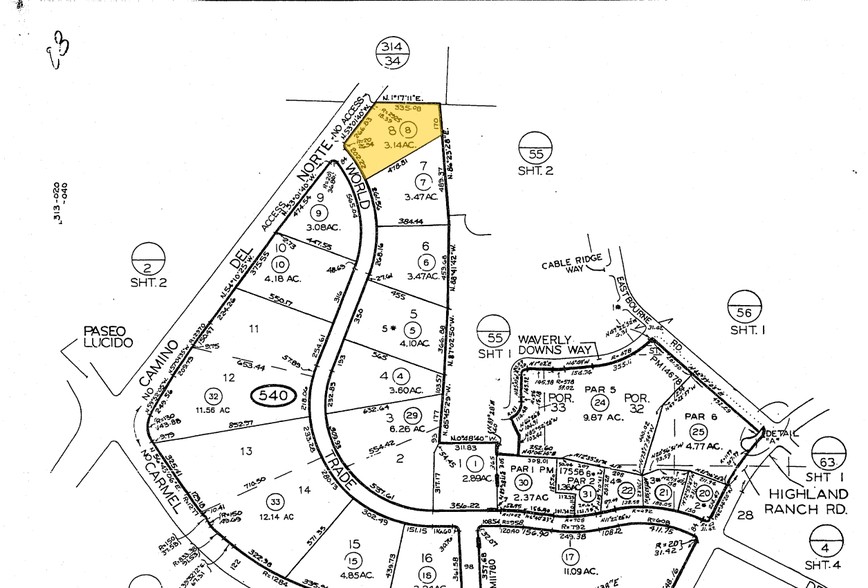 12395 World Trade Dr, San Diego, CA à louer - Plan cadastral – Image 3 sur 3