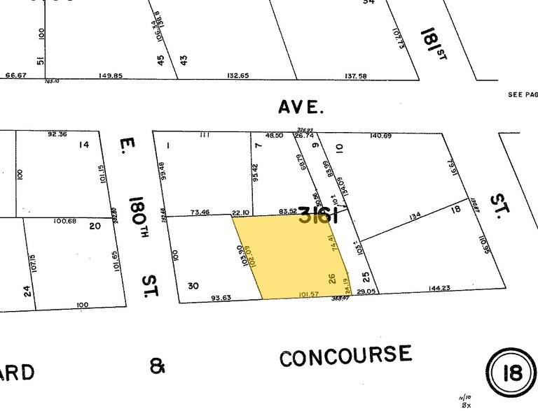 2095 Grand Concourse, Bronx, NY à louer - Plan cadastral – Image 2 sur 8