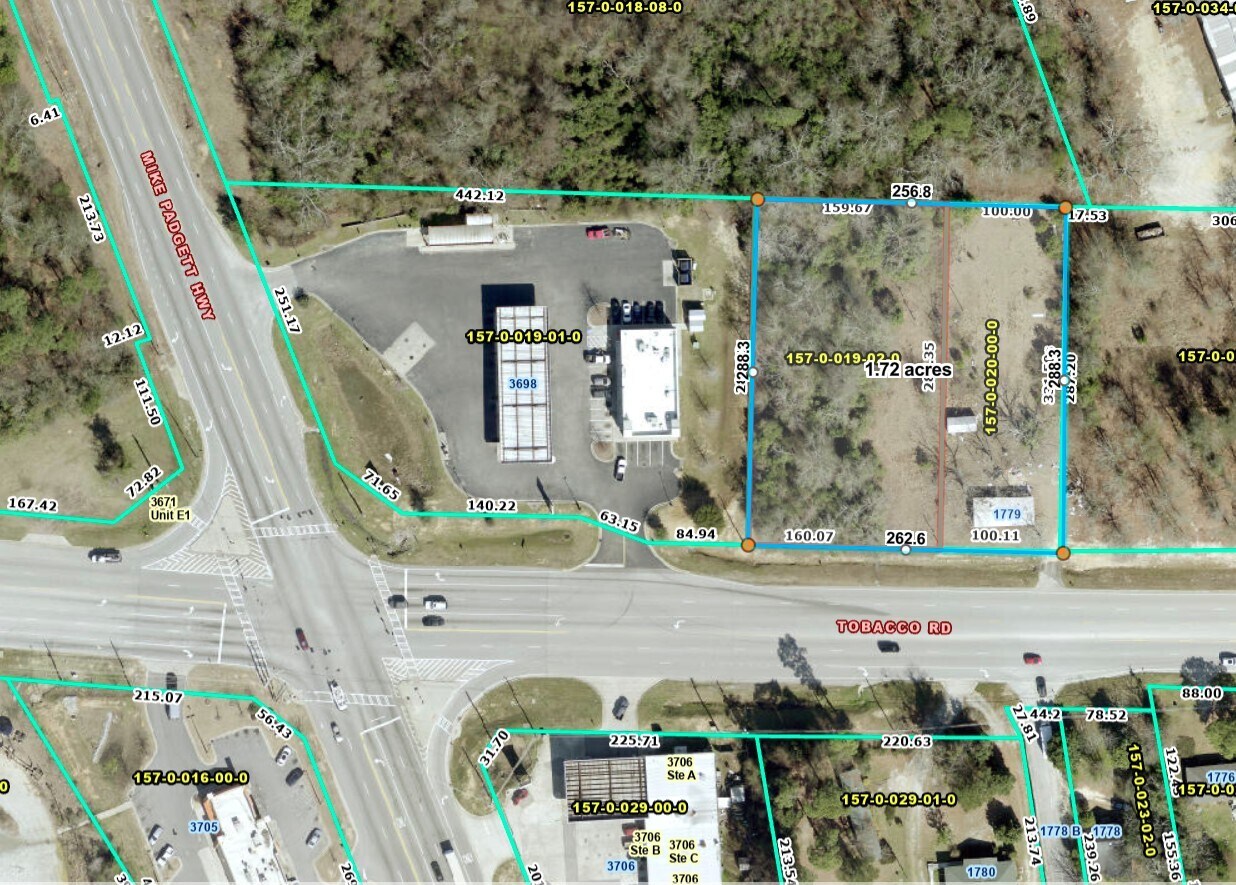 3670 Mike Padgett hwy, Augusta, GA à vendre Aérien– Image 1 sur 2