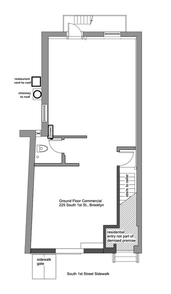225 S 1st St, Brooklyn, NY à vendre - Plan d’étage – Image 3 sur 21