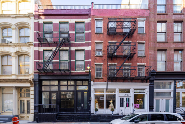 Plus de détails pour 39-41 Wooster St, New York, NY - Différents types d’espaces à louer