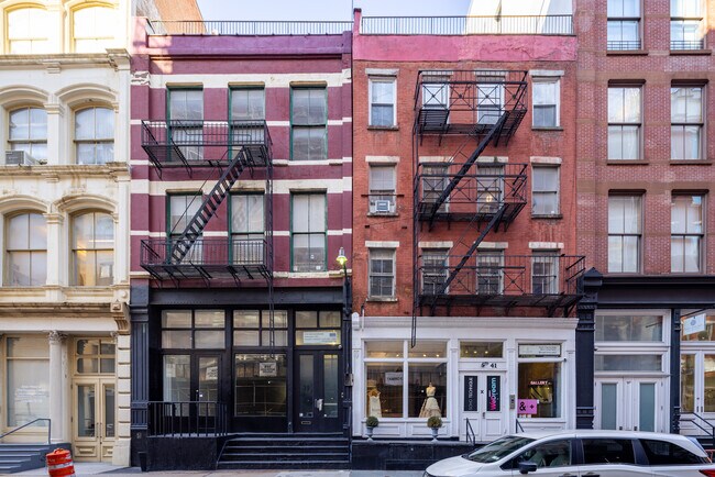 Plus de détails pour 39-41 Wooster St, New York, NY - Différents types d’espaces à louer