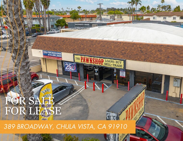 389 Broadway, Chula Vista, CA à vendre - Photo de l’immeuble – Image 1 sur 7