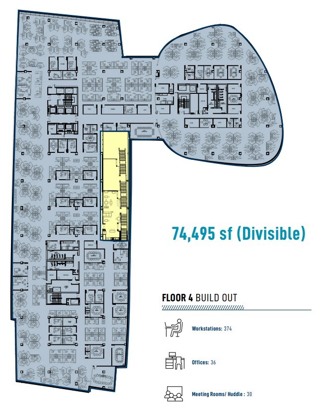 5025 Creekbank Rd, Mississauga, ON à louer Plan d’étage– Image 1 sur 1
