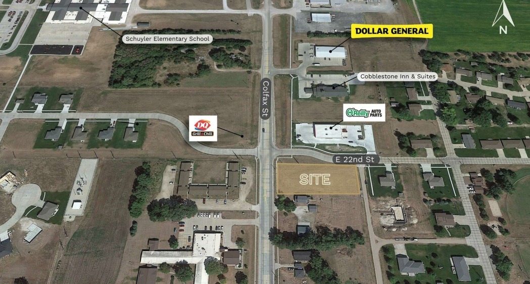 SEC E 22nd & Colfax Streets, Schuyler, NE à vendre Photo principale– Image 1 sur 2