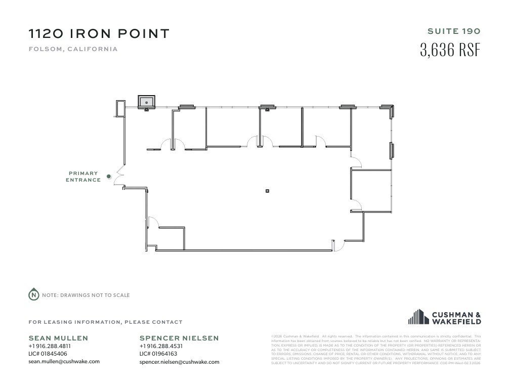 1130 Iron Point Rd, Folsom, CA à louer Plan d’étage– Image 1 sur 1