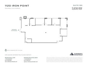 1130 Iron Point Rd, Folsom, CA à louer Plan d’étage– Image 1 sur 1