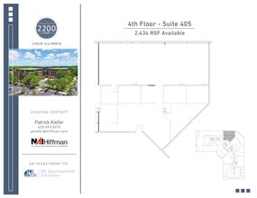 2200 Cabot Dr, Lisle, IL à louer Plan d’étage– Image 1 sur 1