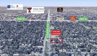 Plus de détails pour 2433 26th St, Lubbock, TX - Local commercial à louer