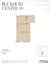 2970 Peachtree Rd NW, Atlanta, GA à louer Plan de site– Image 1 sur 1