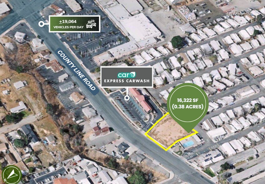 34112 County Line Rd & Calimesa Blvd Rd, Yucaipa, CA à vendre - Photo principale – Image 1 sur 1