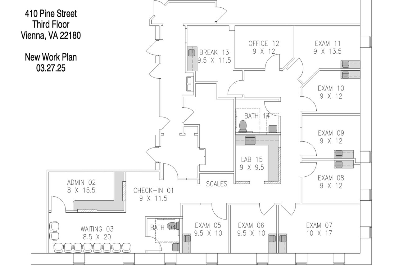 410 Pine St SE, Vienna, VA 22180 - Lot 320 -  - Plan d’étage - Image 1 of 2