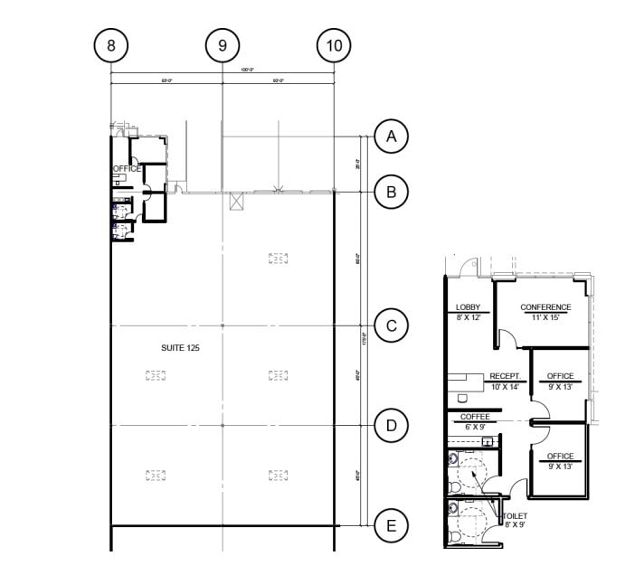 6101 N Hollywood Blvd, Las Vegas, NV à louer Plan d’étage– Image 1 sur 1