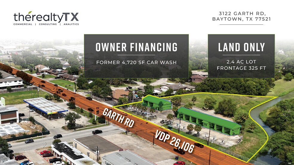 3122 Garth Rd, Baytown, TX à vendre - Photo de l’immeuble – Image 1 sur 13