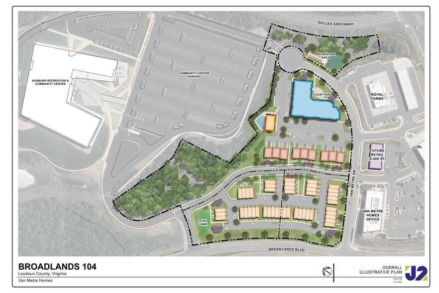 Broadlands Blvd, Ashburn, VA à louer - Plan de site – Image 2 sur 2