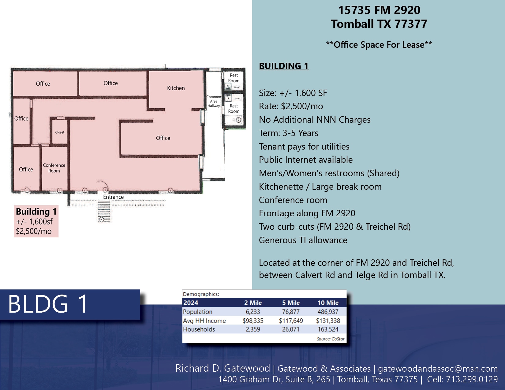 15735 FM 2920 Rd, Tomball, TX à louer Photo intérieure– Image 1 sur 3