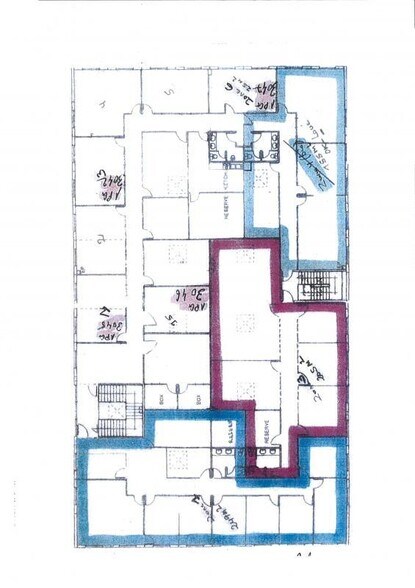 125 Avenue Louis Roche, Gennevilliers à louer - Plan d’étage – Image 2 sur 3